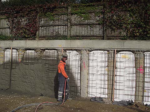 Sprayed Concrete Soldier Pile Walls Auckland-wide